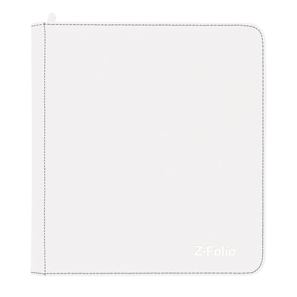 BCW Z-Folio 12-Pocket Lx Album - White – front product view