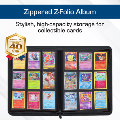 BCW Z-Folio 9-Pocket Album - Black – dimensions and specifications