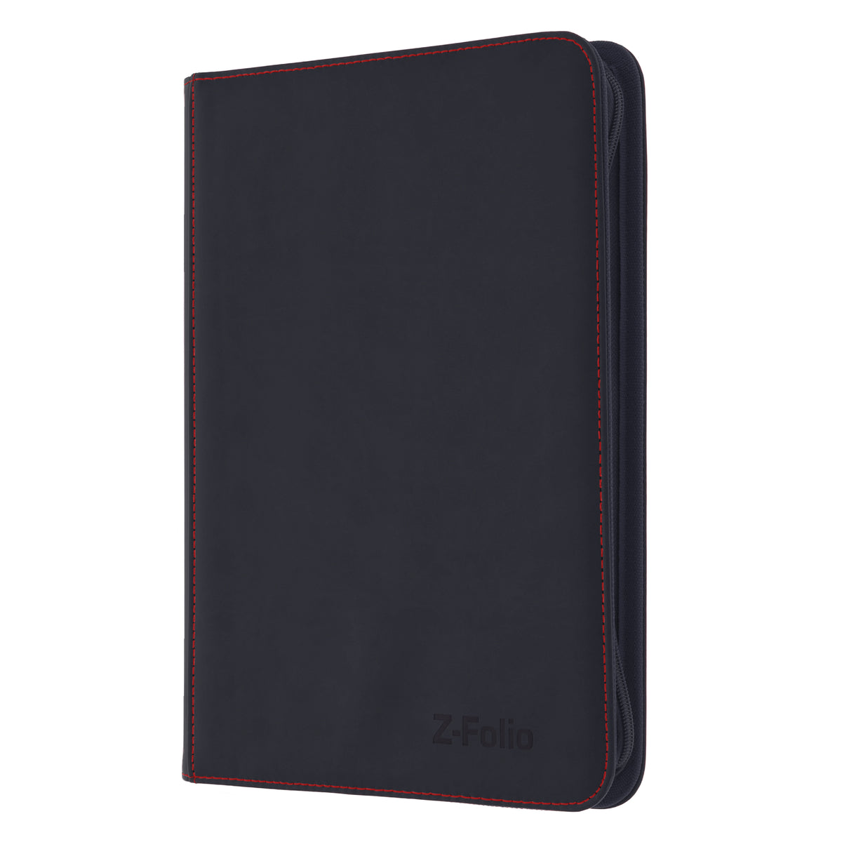 BCW Z-Folio 9-Pocket Album - Black – angled view