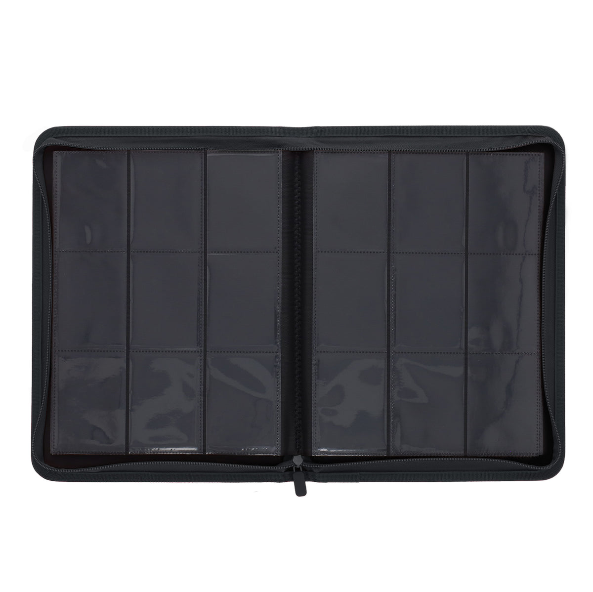BCW Z-Folio 9-Pocket Album - Black – open view
