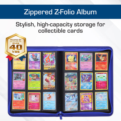 BCW Z-Folio 9-Pocket Album - Blue – dimensions and specifications