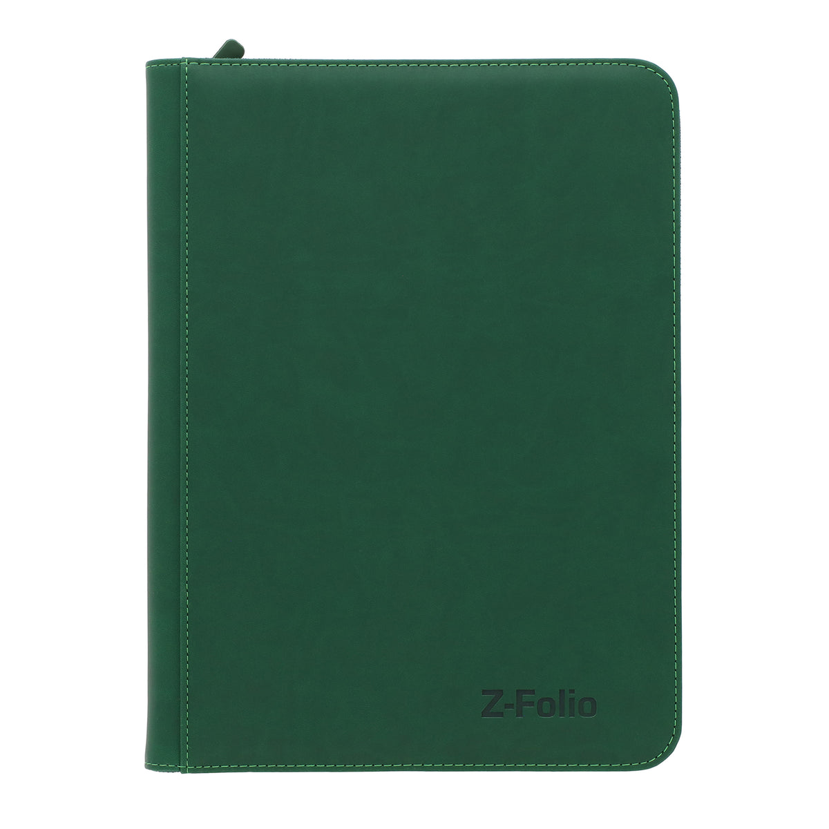 BCW Z-Folio 9-Pocket Album - Green – front product view