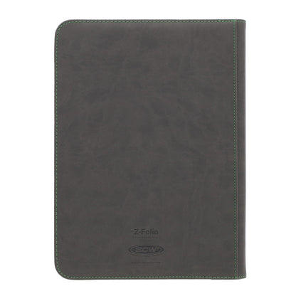 BCW Z-Folio 9-Pocket Album - Gray – rear view