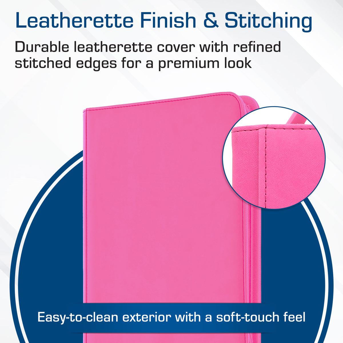BCW Z-Folio 9-Pocket Album - Pink – dimensions and specifications