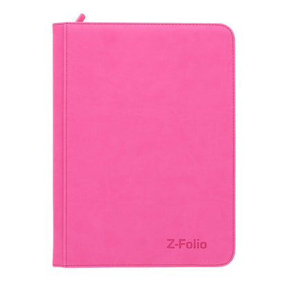 BCW Z-Folio 9-Pocket Album - Pink – front product view