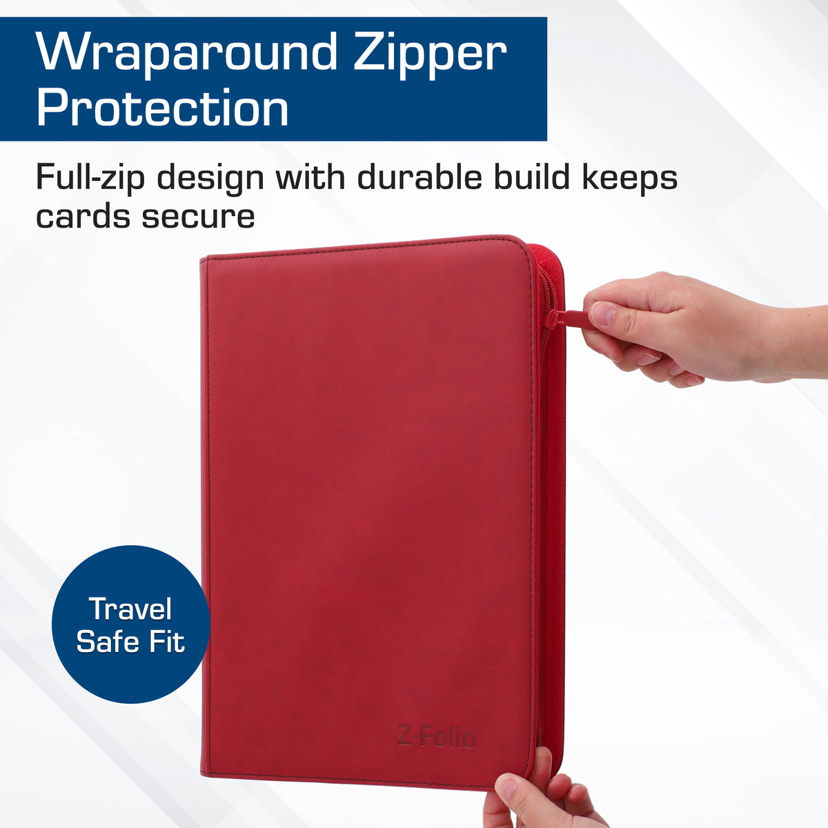 BCW Z-Folio 9-Pocket Album - Red – dimensions and specifications