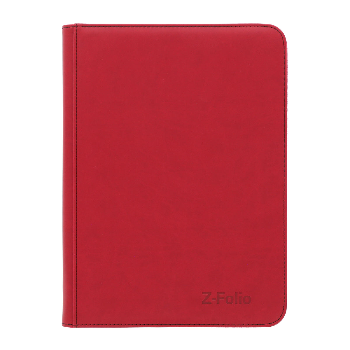 BCW Z-Folio 9-Pocket Album - Red – front product view
