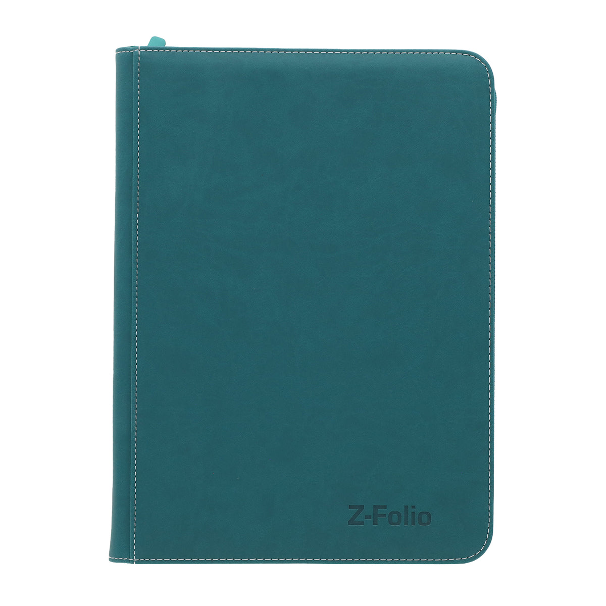 BCW Z-Folio 9-Pocket Album - Teal – front product view