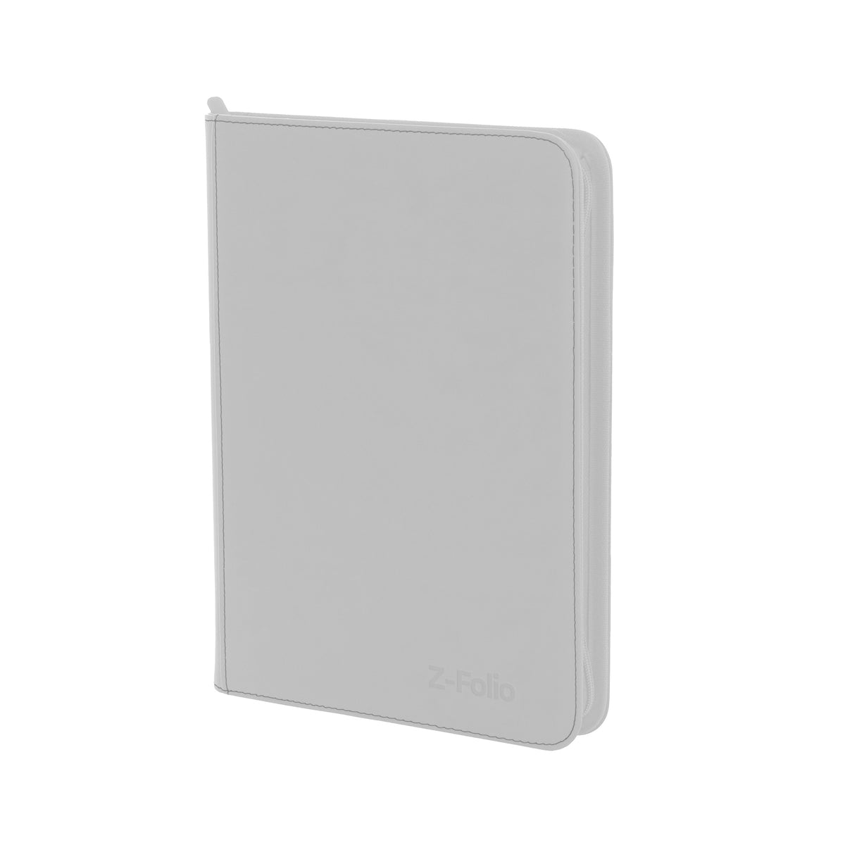 BCW Z-Folio 9-Pocket Album - White – angled view