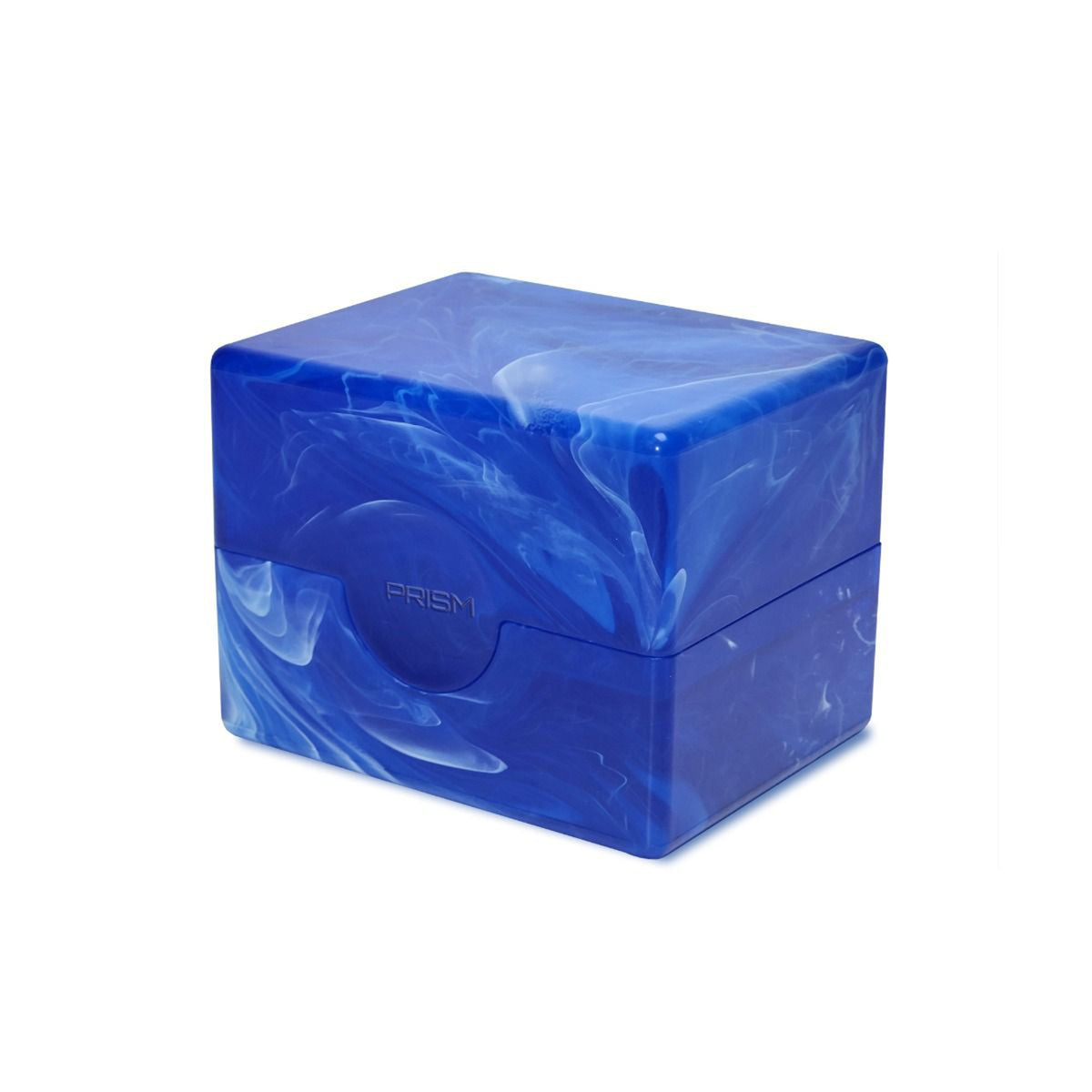 BCW Prism Deck Case - Apatite Blue – closed view