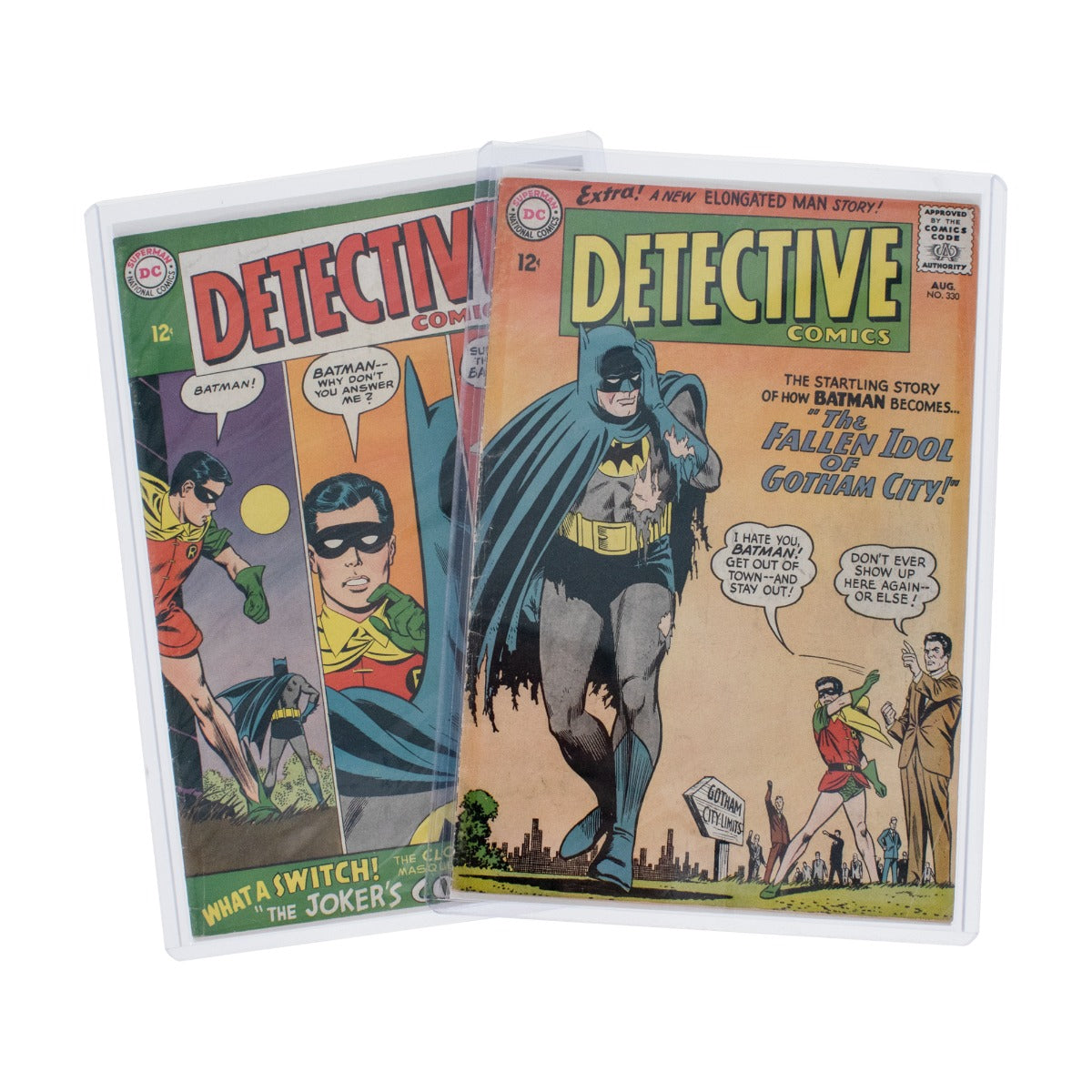 BCW Rigid Silver-Age Comic Book Protector – front product view