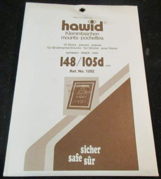 HAWID MOUNT 148 X 105MM-BLACK (PK10)