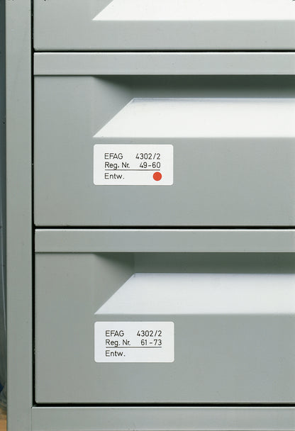 Removable Multi-Purpose Labels, 34 x 67mm, White, for Hand Lettering