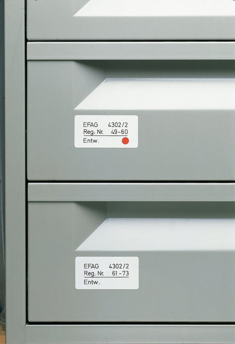 Removable Multi-Purpose Labels, 8 x 12mm, White, for Hand Lettering