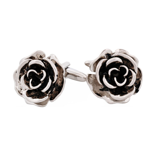 Antique Rose Plated Cufflinks