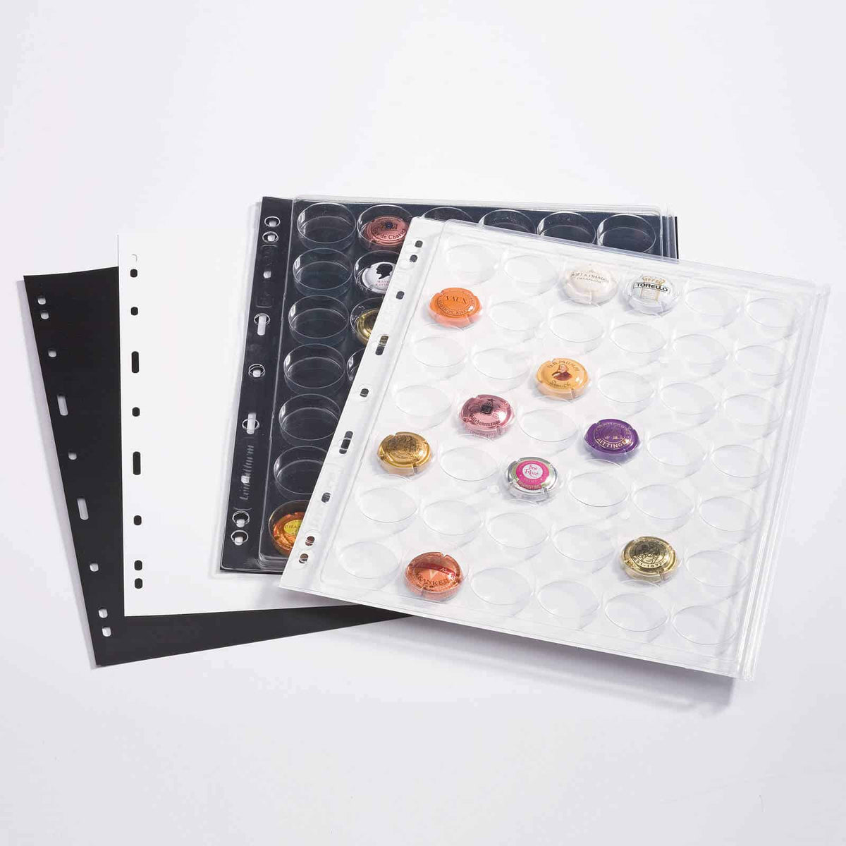 Plastic Sheets ENCAP, interleaves, black