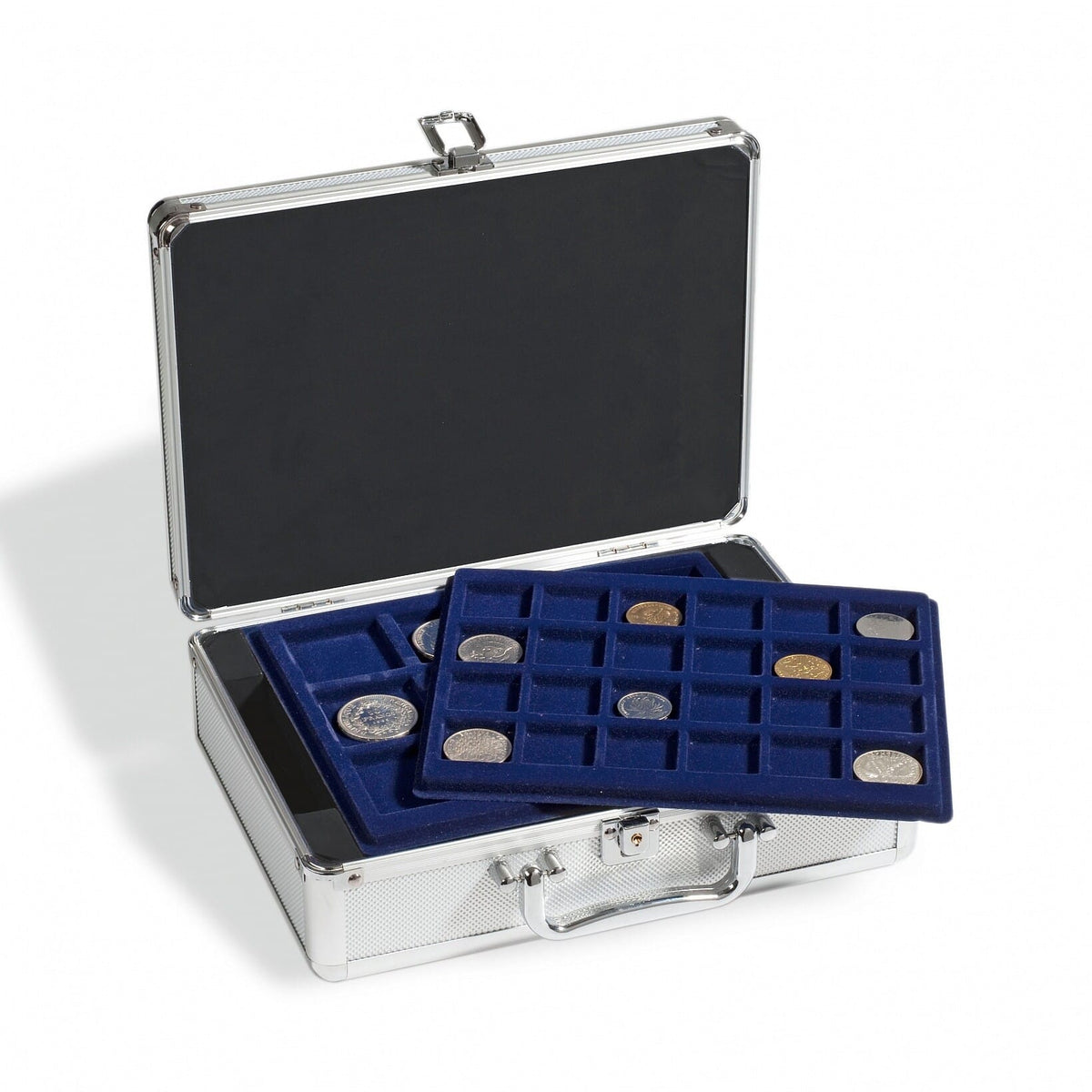 Coin Case for 112 coins, includes 6 Coin Trays