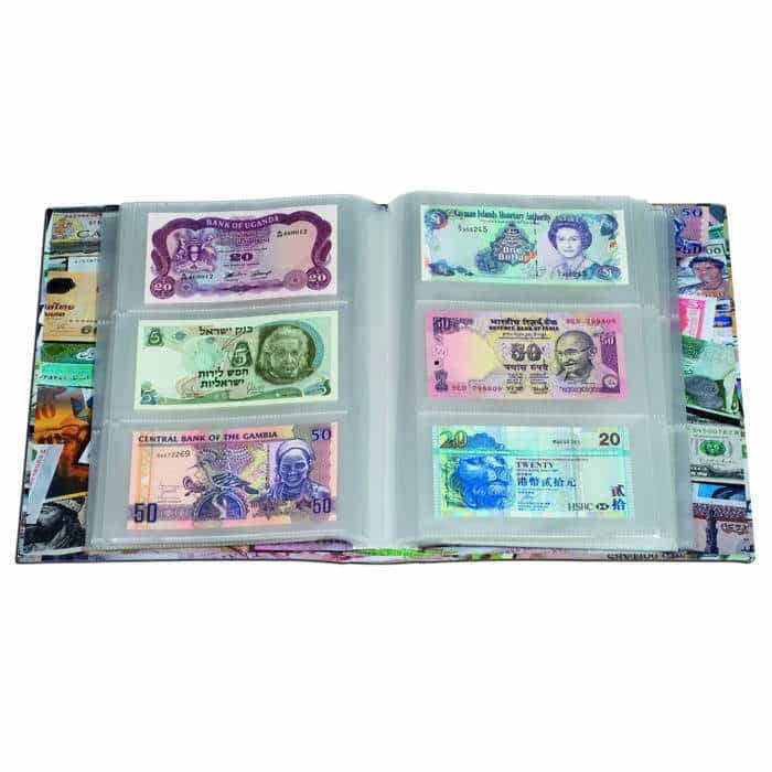 BILLS album for 300 banknotes