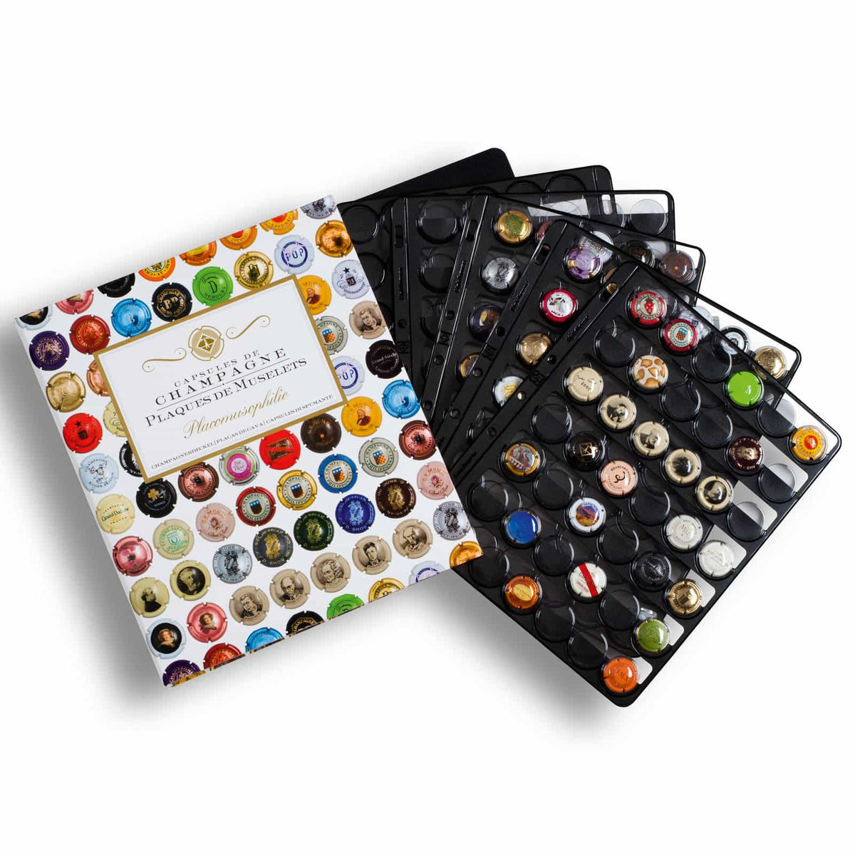 Ringbinder GRANDE, for Champagne Bottle Tops