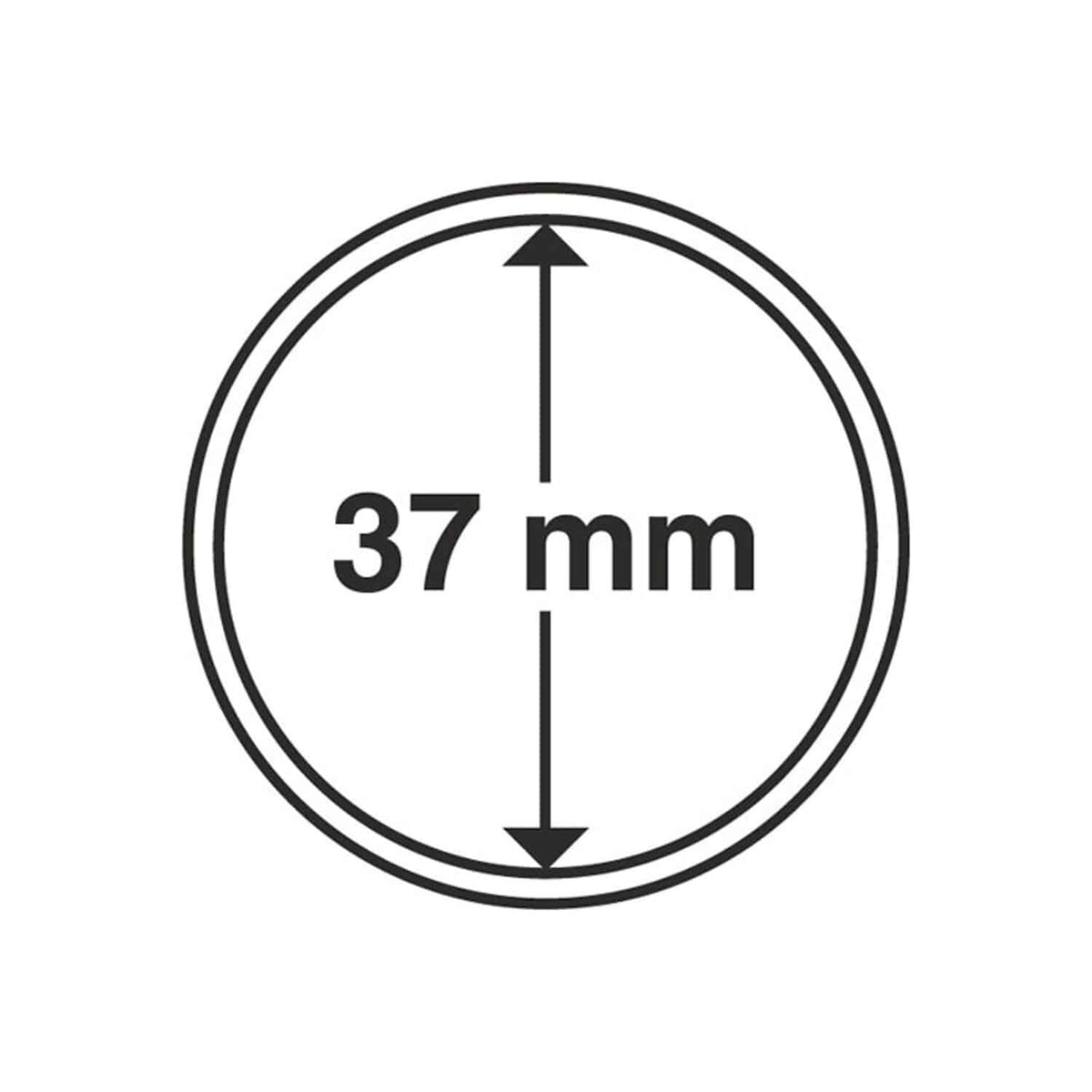 Coin Capsules, Inner Diameter 37mm