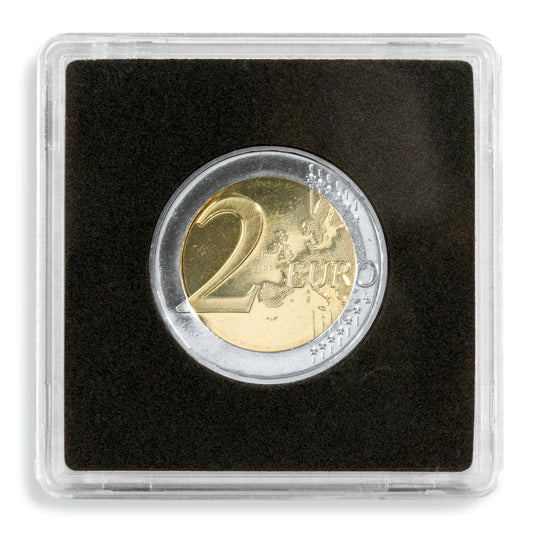 Square Coin Capsules QUADRUM, Inner Diameter 16mm (pack of 10)