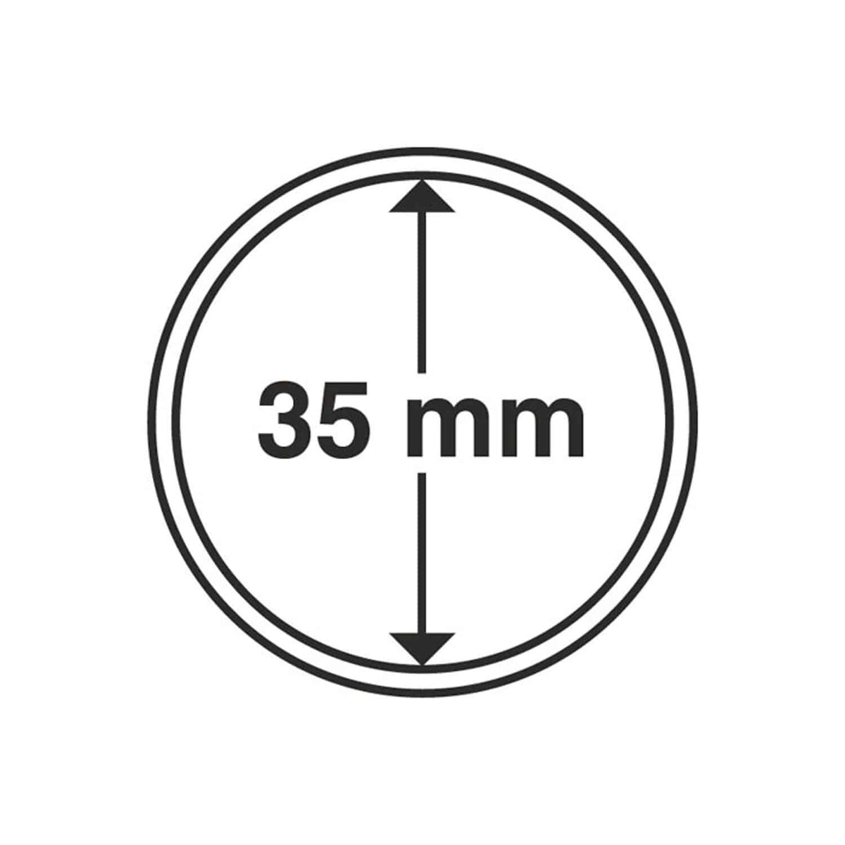 Coin Capsules, Inner Diameter 35mm