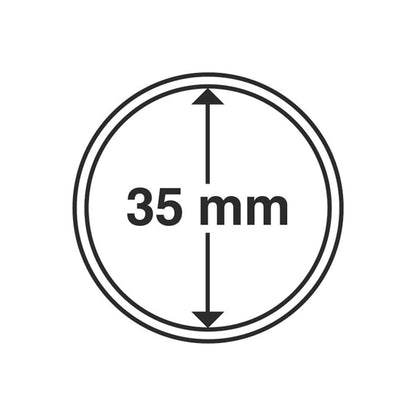 Coin Capsules, Inner Diameter 35mm