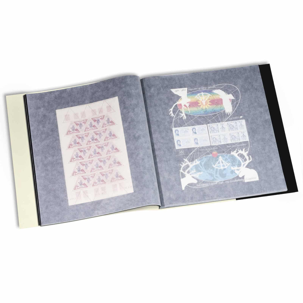 Mint sheet album BOGA 4 for 24sheets full sheets up to 340x370mm