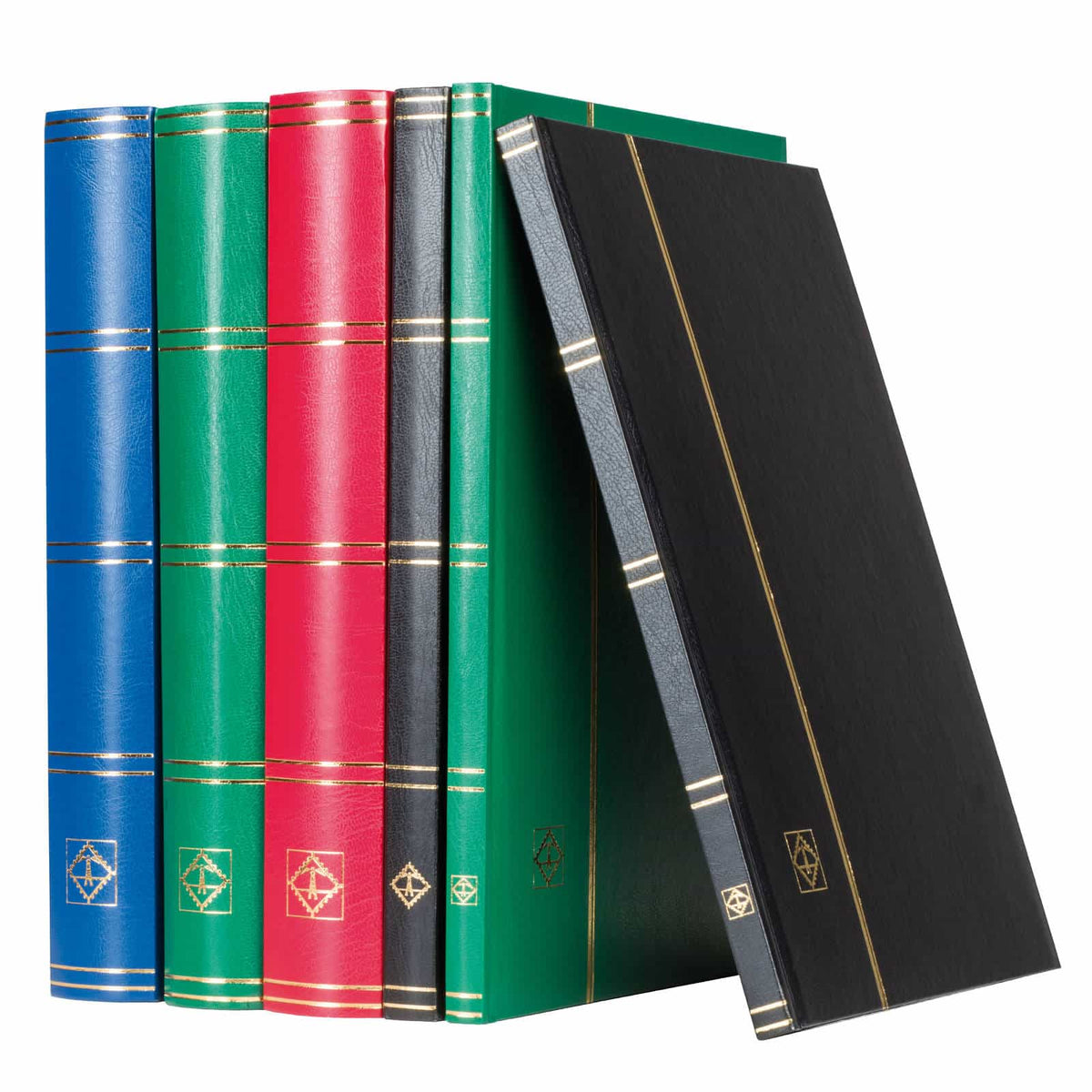 Stockbook BASIC, DIN A4, 32 white pages, non-padded cover, black