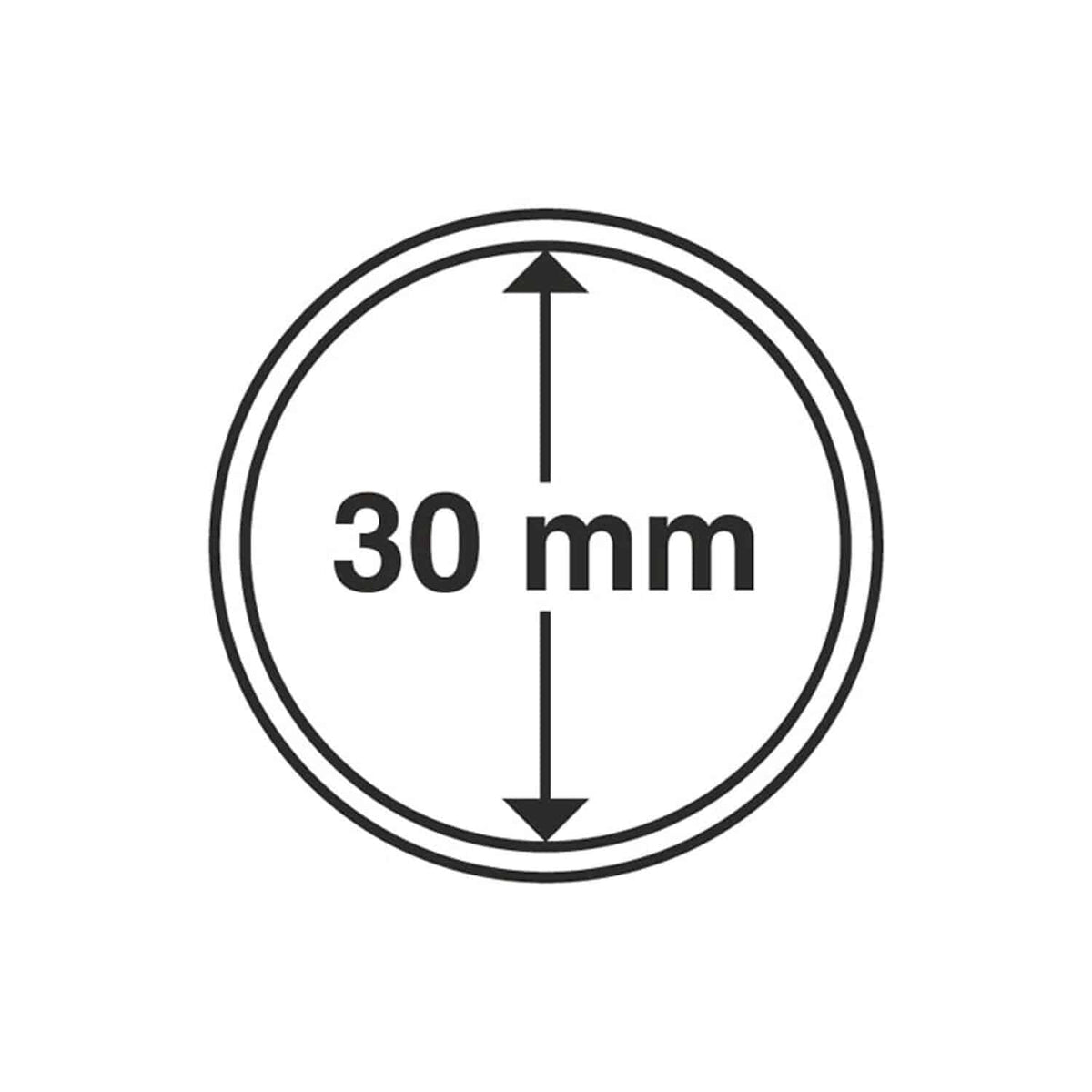Coin Capsules, Inner Diameter 30mm