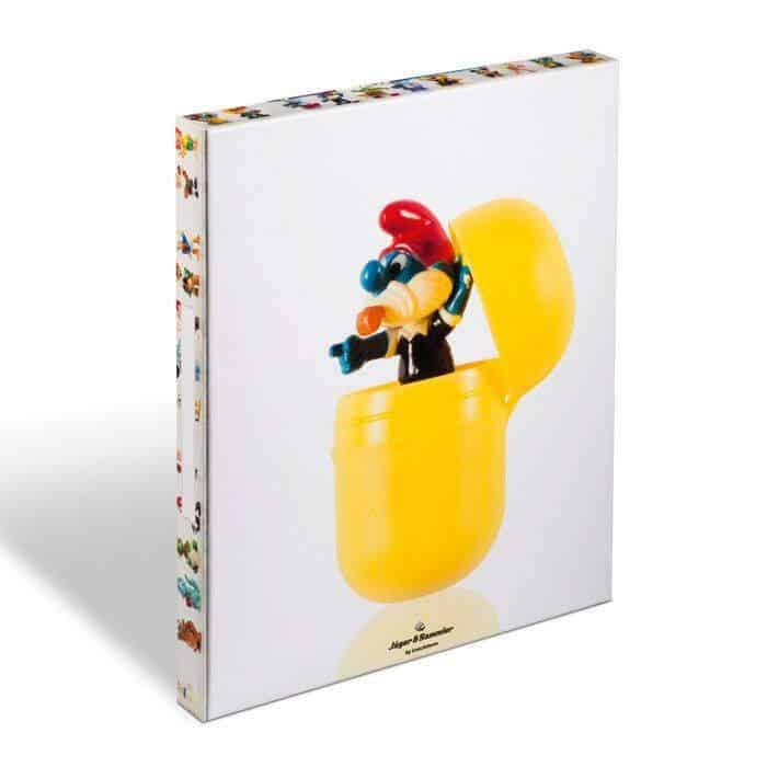 Collector box surprise with 60 compartments for surprise-egg toys