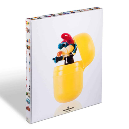 Collector box surprise with 60 compartments for surprise-egg toys