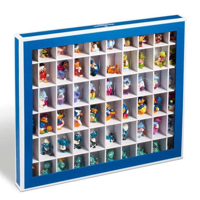 Collector box K60 with 60 compartments, blue