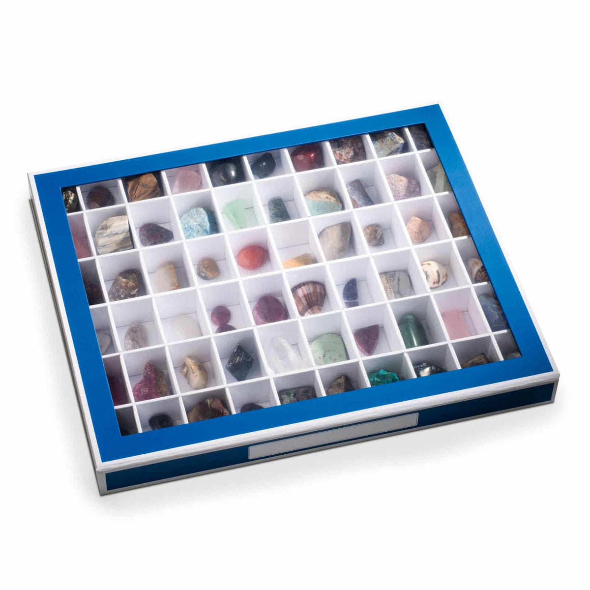 Collector box K60 with 60 compartments, blue