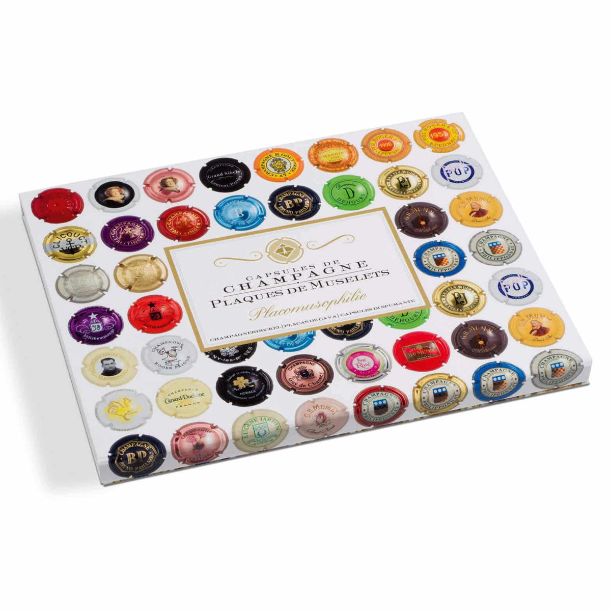 Case for 48 champagne caps, square ports (30 x30mm)
