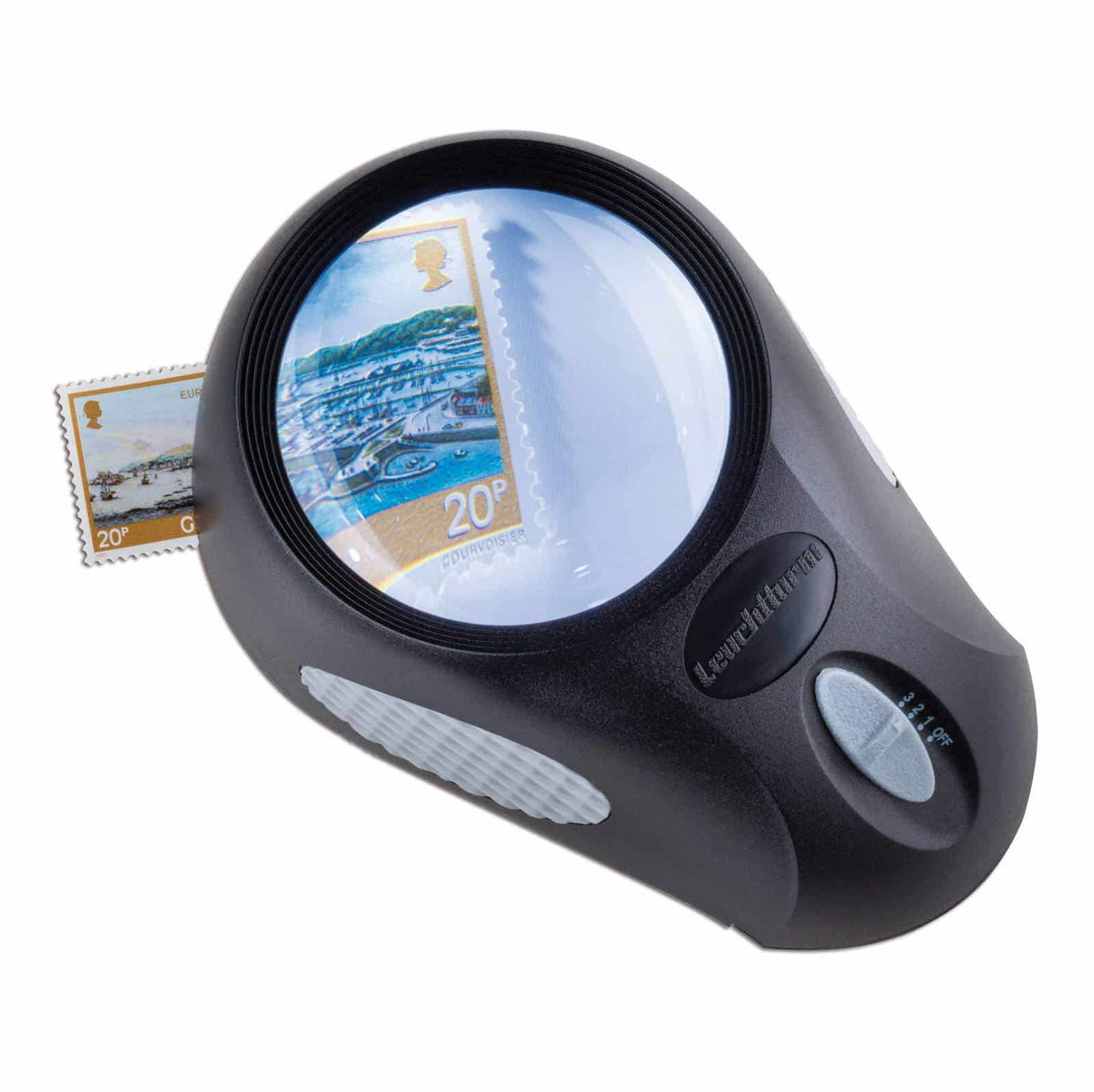 Magnifer BULLAUGE with 5x magnification, 6 LED's, 3 brightness settings