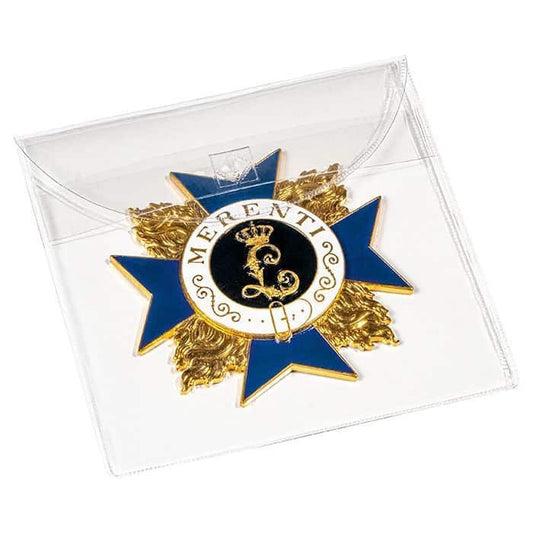 Protective bag for medals, medals and decorations up to 90mm, pack of 50
