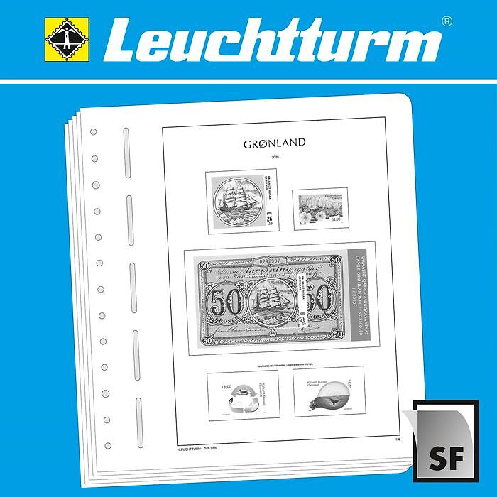 LIGHTHOUSE SF Illustrated album pages Greenland 20020-2022