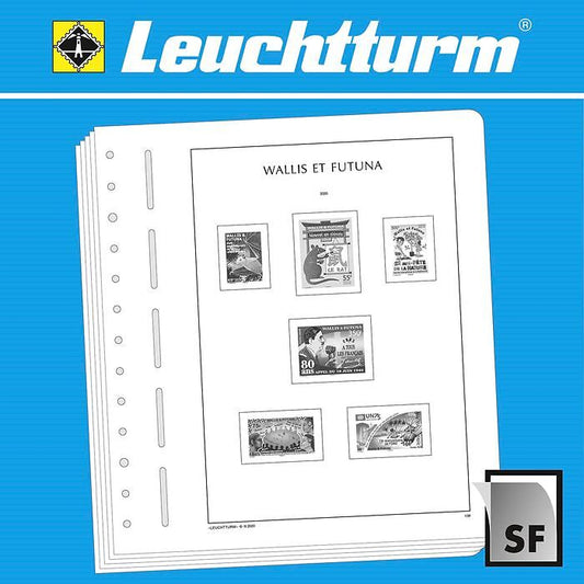 LIGHTHOUSE SF Illustrated album pages Wallis & Futuna 2020-2022