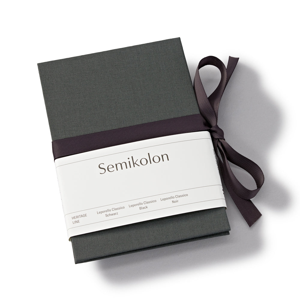 Leporello Classico, lava stone
