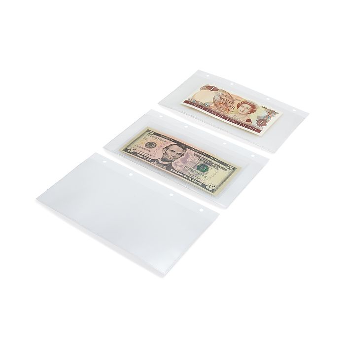 Banknote sheets refill pack for Charta album, pack of 10