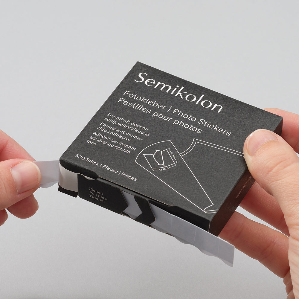 Semikolon photo stickers