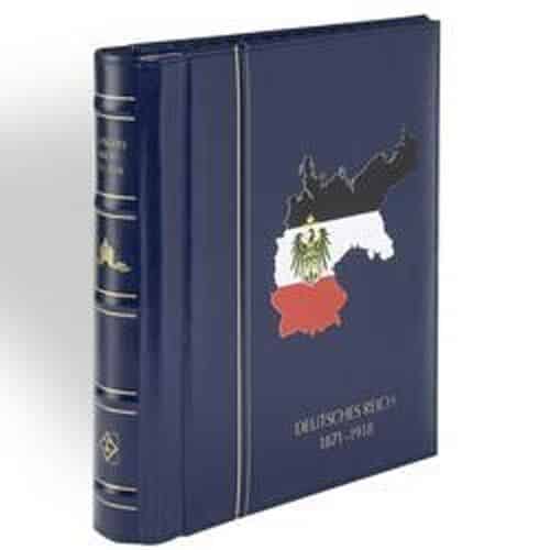 Turn-bar binder PERFECT DP, Classic Design, "German Reich (Empire)"1871-1918 includes slipcase