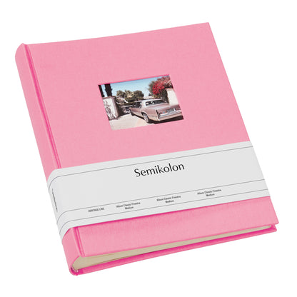 Photo Album, Classic, Finestra, Medium Flamingo
