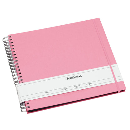 Photo Album, Spiral Bound, Maxi Mucho, Black Pages, Flamingo