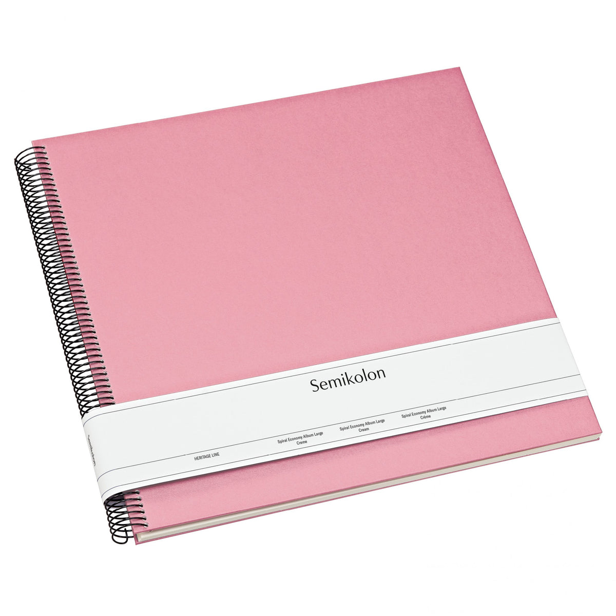 Photo Album, Spiral Bound, Economy, Large, Cream Pages, Flamingo