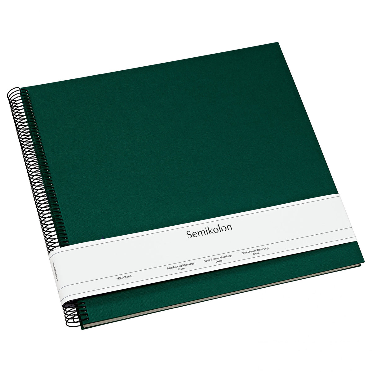 Photo Album, Spiral Bound, Economy, Large, Cream Pages, Forest