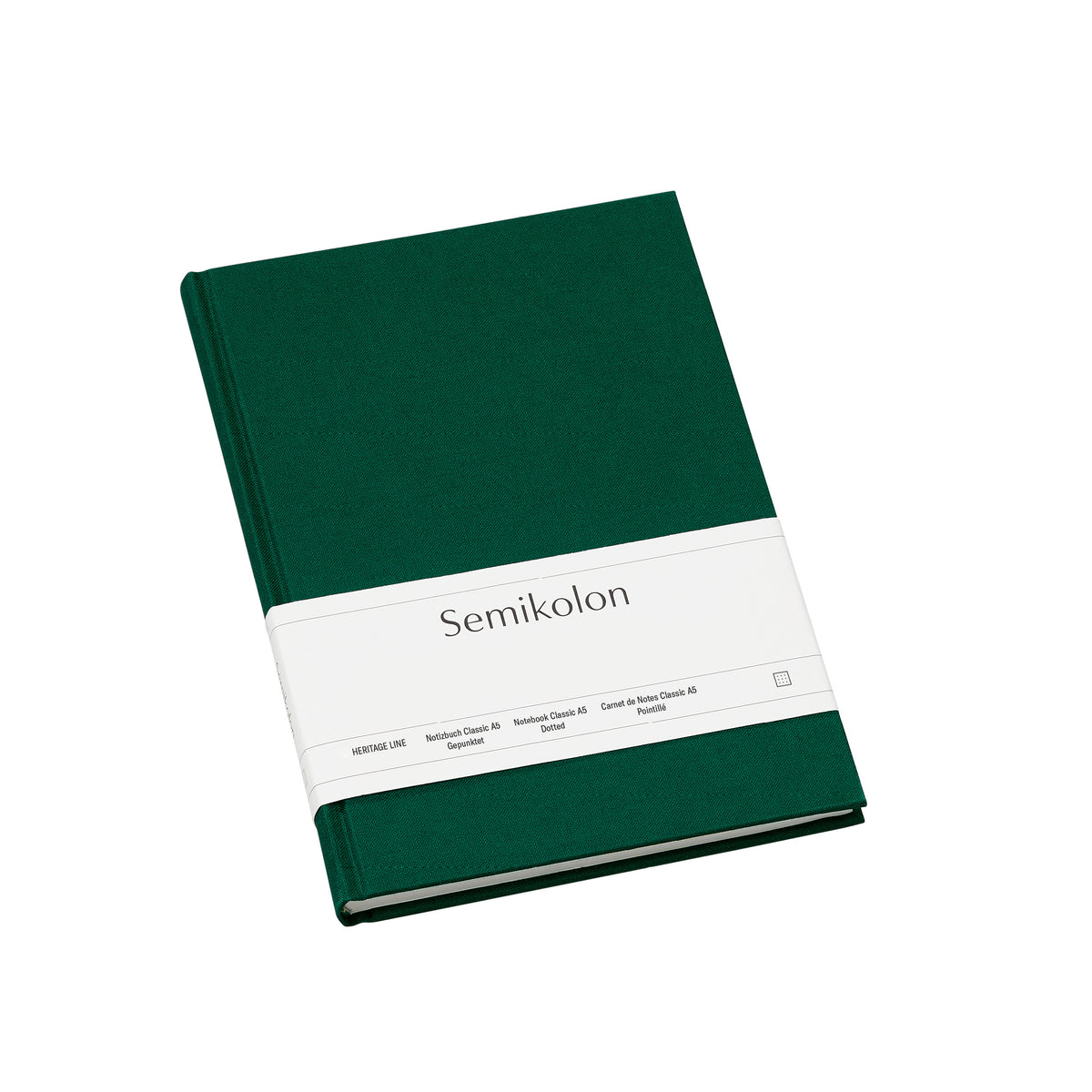 Notebook A5, Classic, Dotted, Forest