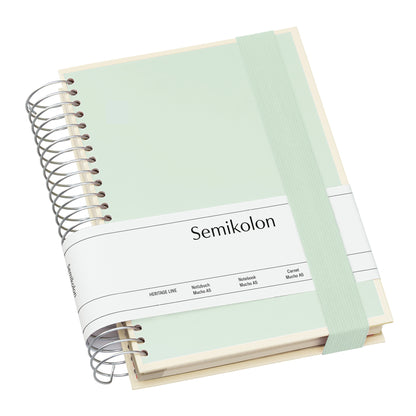 Notebook A5, Mucho Spiral Bound, Moss