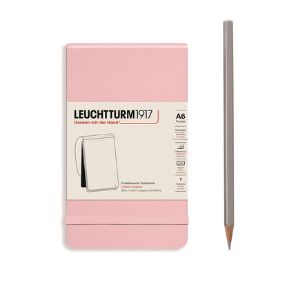 Reporter Notepad Pocket, Powder, Dotted